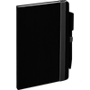 Branded Promotional FABRIKA NOTE BOOK in Black Notebook from Concept Incentives