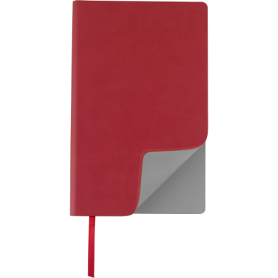 Branded Promotional PIERRE CARDIN FASHION NOTE BOOK in Red Jotter From Concept Incentives.