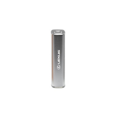 Branded Promotional Juice Power Bank 2200 Charger in Titanium from Concept Incentives