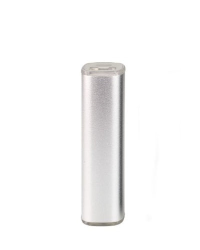 Branded Promotional Juice Power Bank 2200 Charger in Silver from Concept Incentives