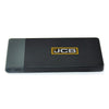 Branded Promotional 4600 MAH SLIM POWERBANK in Black from Concept Incentives