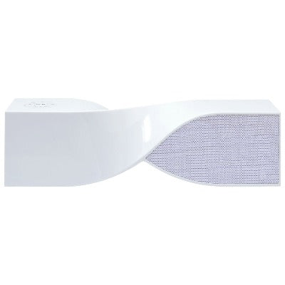 Branded Promotional BOW BLUETOOTH SPEAKER with Nfc in White Speakers From Concept Incentives.