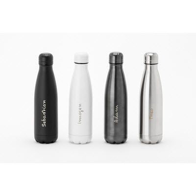 Branded Promotional OASIS STAINLESS STEEL METAL THERMAL INSULATED THERMAL BOTTLE Sports Drink Bottle From Concept Incentives.