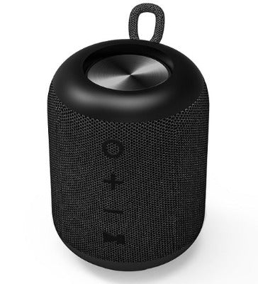 Branded Promotional D-BASE BLUETOOTH WATERPROOF SPEAKER in Black Speakers From Concept Incentives.