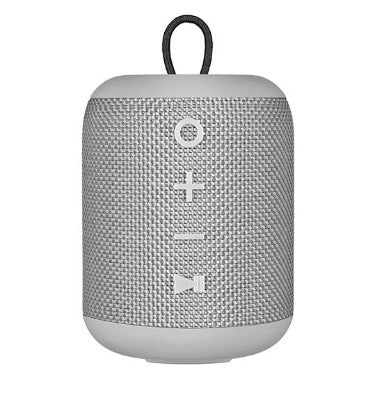 Branded Promotional D-BASE BLUETOOTH WATERPROOF SPEAKER in Grey Speakers From Concept Incentives.