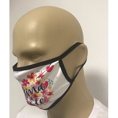 Branded Promotional PROMO PLUS FASHION MASK Face Mask From Concept Incentives.