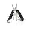 Branded Promotional SOLID MULTI TOOL with Carabiner in Black Multi Tool From Concept Incentives.