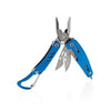 Branded Promotional SOLID MINI MULTI TOOL with Carabiner in Blue Multi Tool From Concept Incentives.
