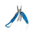 Branded Promotional SOLID MINI MULTI TOOL with Carabiner in Blue Multi Tool From Concept Incentives.