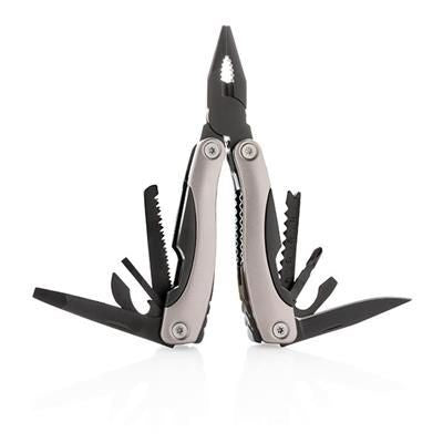 Branded Promotional FIX GRIP MULTI TOOL in Black Multi Tool From Concept Incentives.