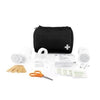 Branded Promotional MAIL SIZE FIRST AID KIT in Black First Aid Kit From Concept Incentives.