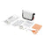 Branded Promotional FIRST AID SET in Pouch in White First Aid Kit From Concept Incentives.