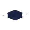 Branded Promotional REUSABLE 2-PLY COTTON FACE MASK in Navy Blue Face Mask From Concept Incentives.