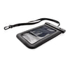 Branded Promotional IPX8 WATERPROOF FLOATING PHONE POUCH in Black Bag From Concept Incentives.