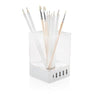 Branded Promotional PEN HOLDER USB CHARGER in White Charger From Concept Incentives.