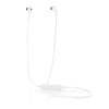 Branded Promotional CORDLESS EARBUDS in Pouch in White Earphones From Concept Incentives.