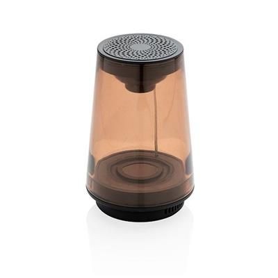 Branded Promotional ENCORE 5W CORDLESS SPEAKER in Black Speakers From Concept Incentives.