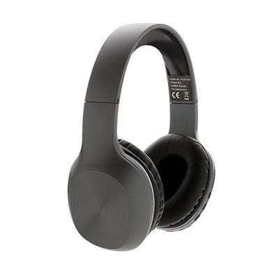 Branded Promotional JAM CORDLESS HEADPHONES in Grey Earphones From Concept Incentives.