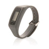 Branded Promotional PEDOMETER BRACELET in Grey Pedometer From Concept Incentives.