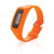 Branded Promotional PEDOMETER BRACELET in Orange Pedometer From Concept Incentives.