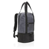 Branded Promotional 3-IN-1 COOLER BACKPACK RUCKSACK & TOTE in Grey Bag From Concept Incentives.