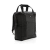 Branded Promotional SWISS PEAK XXL COOLER TOTEPACK PVC FREE in Black Cool Bag From Concept Incentives.