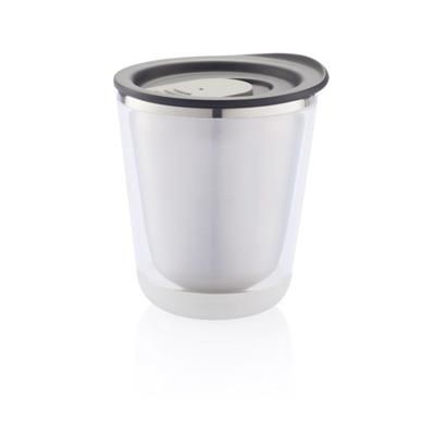 Branded Promotional DIA MUG in Black Travel Mug From Concept Incentives.