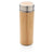 Branded Promotional LEAK PROOF BAMBOO VACUUM BOTTLE in Brown  From Concept Incentives.