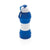 Branded Promotional FOLDING SILICON SPORTS BOTTLE in Blue Sports Drink Bottle From Concept Incentives.