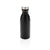 Branded Promotional DELUXE STAINLESS STEEL METAL WATER BOTTLE in Black Sports Drink Bottle From Concept Incentives.