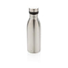 Branded Promotional DELUXE STAINLESS STEEL METAL WATER BOTTLE in Silver Sports Drink Bottle From Concept Incentives.