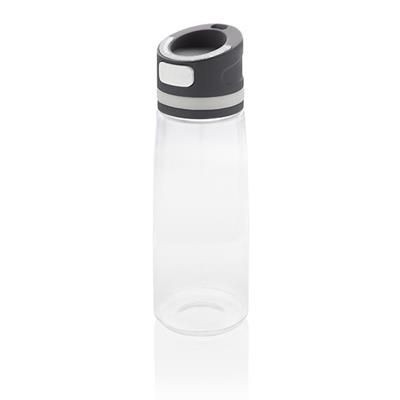Branded Promotional FIT WATER BOTTLE with MOBILE PHONE HOLDER in White Technology From Concept Incentives.
