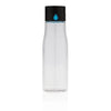 Branded Promotional AQUA HYDRATION TRACKING TRITAN BOTTLE in Clear Transparent Sports Drink Bottle From Concept Incentives.