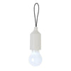 Branded Promotional PULL LAMP KEYRING CHAIN in White Torch From Concept Incentives.