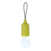 Branded Promotional PULL LAMP KEYRING CHAIN in Green Torch From Concept Incentives.