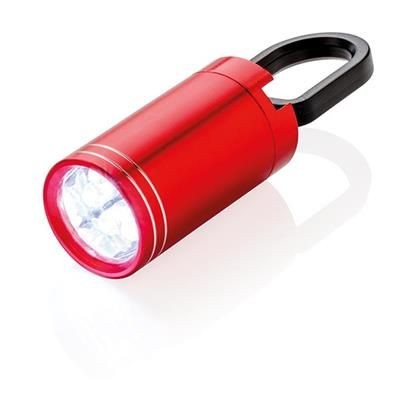 Branded Promotional PULL IT LED TORCH in Red Torch From Concept Incentives.