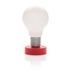 Branded Promotional PUSH LAMP in Red & White Lamp From Concept Incentives.