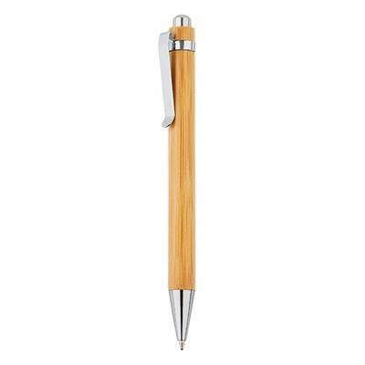 Branded Promotional BAMBOO PEN in Brown Pen From Concept Incentives.