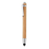 Branded Promotional BAMBOO STYLUS PEN in Brown Pen From Concept Incentives.