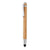 Branded Promotional BAMBOO STYLUS PEN in Brown Pen From Concept Incentives.
