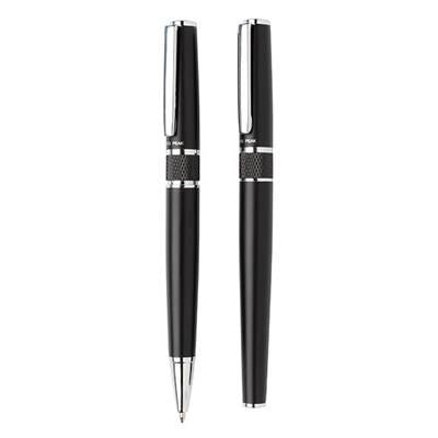 Branded Promotional SWISS PEAK EXECUTIVE DELUXE PEN SET in Black  From Concept Incentives.