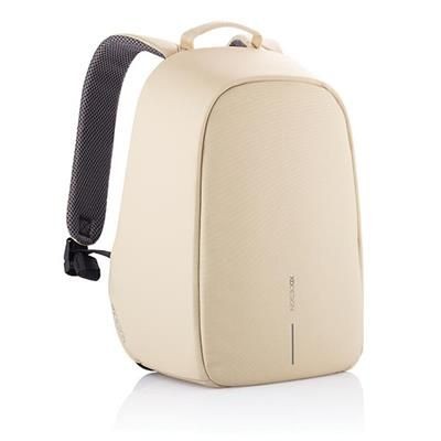 Branded Promotional BOBBY HERO SPRING ANTI-THEFT BACKPACK RUCKSACK in Brown Bag From Concept Incentives.