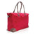 Branded Promotional TRAVEL WEEKEND BAG in Red Bag From Concept Incentives.