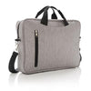 Branded Promotional CLASSIC 15 INCH LAPTOP BAG in Grey Bag From Concept Incentives.