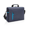 Branded Promotional LIMA RFID 15,6 INCH LAPTOP BAG PVC FREE in Blue Bag From Concept Incentives.