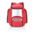 Branded Promotional COOLER BACKPACK RUCKSACK in Red Cool Bag From Concept Incentives.