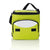 Branded Promotional FOLDING COOL BAG in Green & Silver Cool Bag From Concept Incentives.