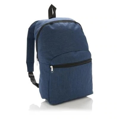 Branded Promotional CLASSIC TWO TONE BACKPACK RUCKSACK Bag From Concept Incentives.