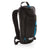 Branded Promotional EXPLORER RIBSTOP SMALL HIKING BACKPACK RUCKSACK 7L PVC FREE in Black Bag From Concept Incentives.