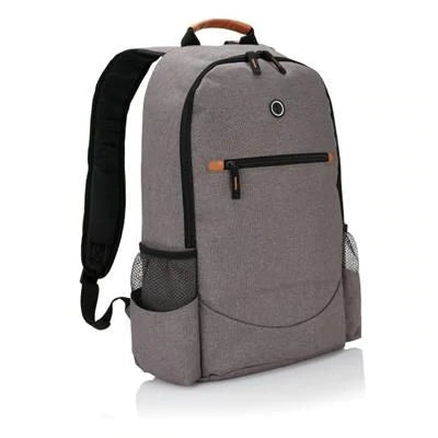 Branded Promotional FASHION DUO TONE BACKPACK RUCKSACK Bag From Concept Incentives.